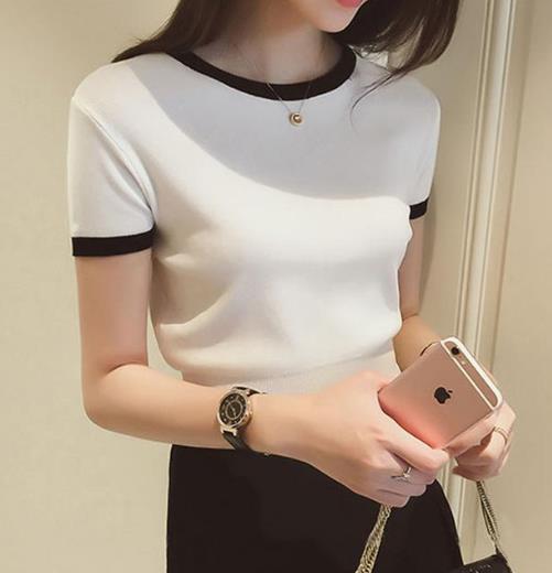 今年流行T恤这样穿 这5款T恤时尚显瘦还有范(图) 今年流行T恤这样穿 这5款T恤时尚显瘦还有范(图)