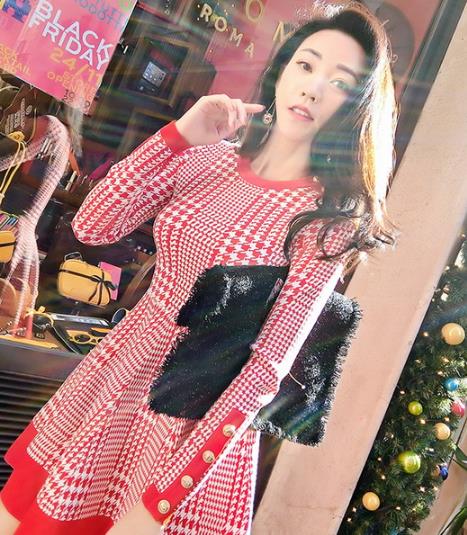 入春就该穿连衣裙 早穿早美连衣裙搭配（图）