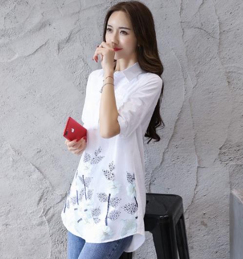 春款衬衫搭配牛仔裤就是一道好风景(图) 春款衬衫搭配牛仔裤就是一道好风景(图)