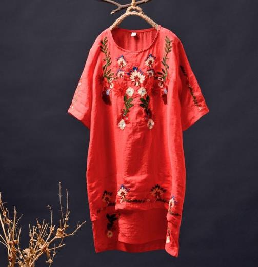 微胖穿搭 一件棉麻连衣裙就能解决所有问题 微胖穿搭 一件棉麻连衣裙就能解决所有问题