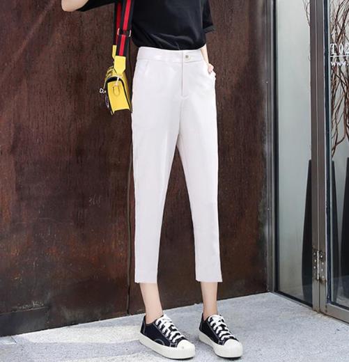 3月流行九分裤 这样的九分裤适合各种身材（图）