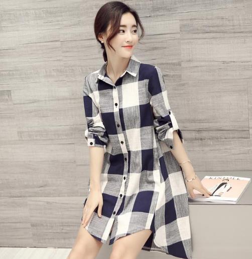 天气热不知道穿什么 这些格子衬衫穿着很时髦 天气热不知道穿什么 这些格子衬衫穿着很时髦