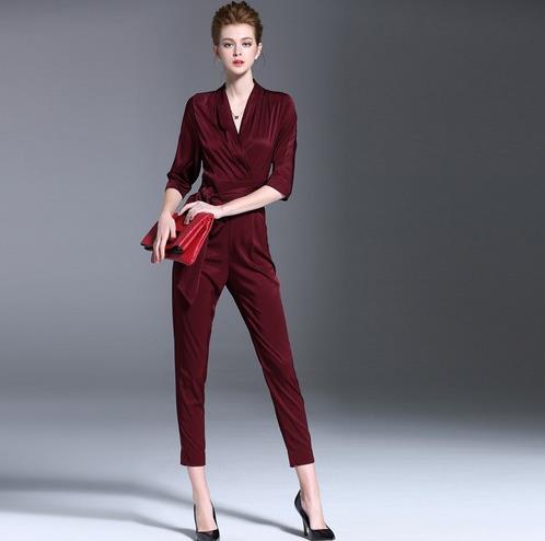 穿腻了连衣裙 来件连体裤换换风格吧（图）