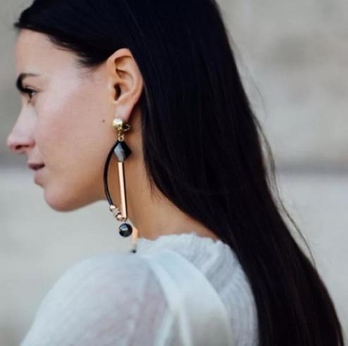 这样的耳环帮你轻松打造巴掌小脸（图）