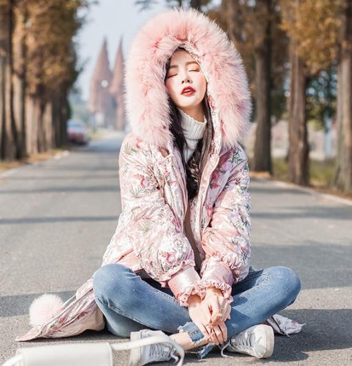 换季大促 值得入手的金丝绒印花羽绒服分享 换季大促 值得入手的金丝绒印花羽绒服分享