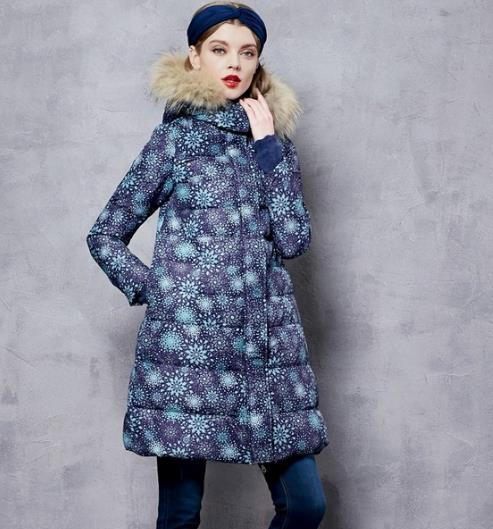 换季大促 值得入手的金丝绒印花羽绒服分享