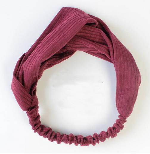 这样的纯色发箍 将你打造成发间精灵（图）