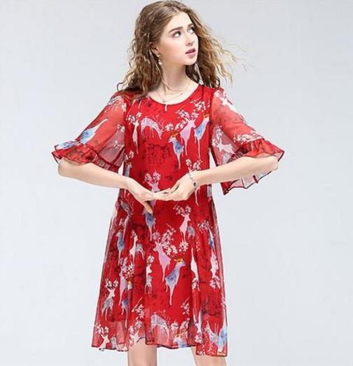 黑皮肤的MM 5款小清新长裙让你一白遮三丑