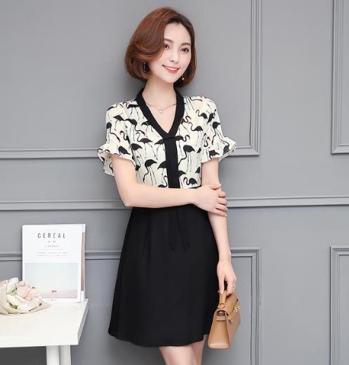 胖MM时尚雪纺衫 照着穿只有显瘦（图）