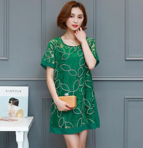 胖MM时尚雪纺衫 照着穿只有显瘦（图）