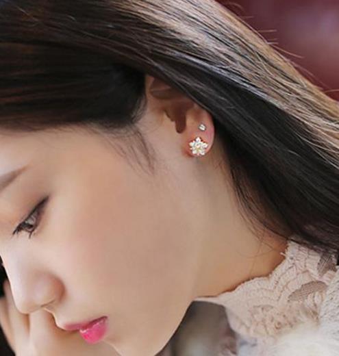 明星同款气质耳钉 时尚抢眼赚足回头率