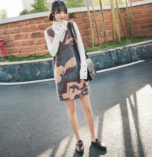 穿正好的针织连衣裙 看最美的风景（图）