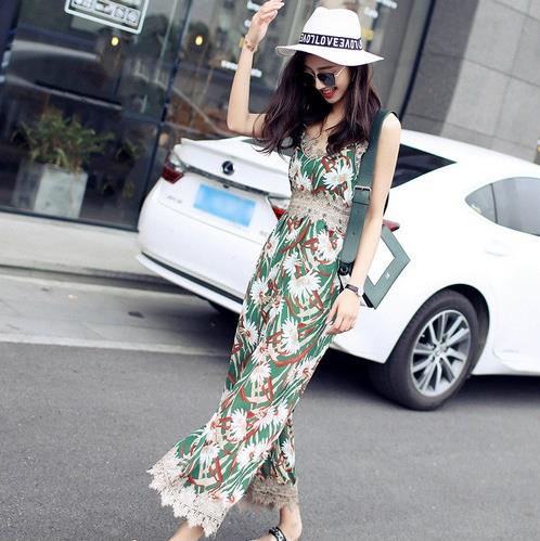 春夏流行的阔腿连体裤 别提多抢眼了（图）