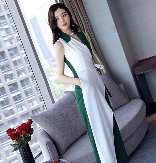 春夏流行的阔腿连体裤 别提多抢眼了（图）