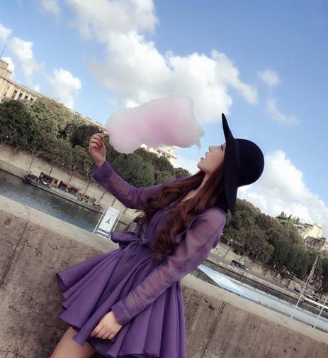 超级迷人的欧根纱衬衣连衣裙搭配示范（图）