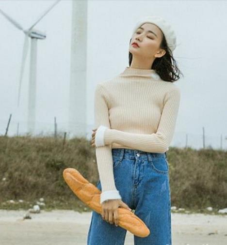 春季新款时尚打底衫推荐：打底衫搭配是亮点