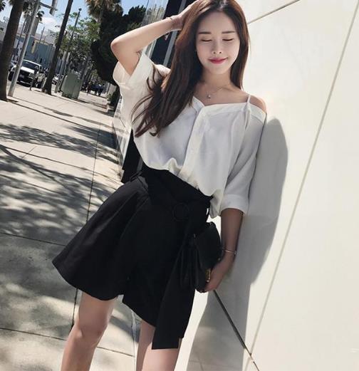 半身裙的多种穿搭：半身裙搭配优雅又性感