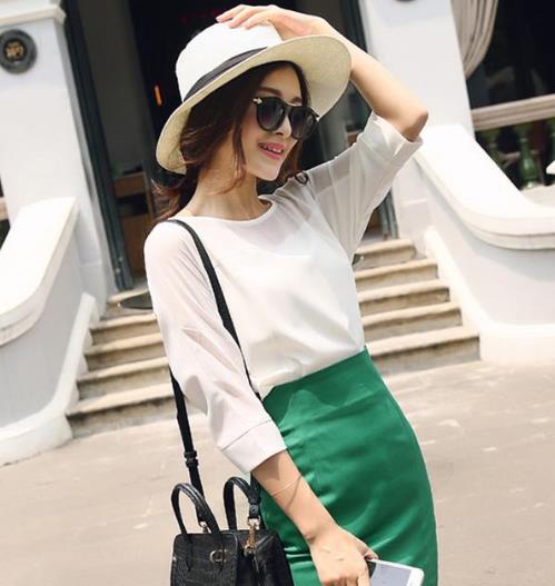 气质白领都在穿的套装裙：彰显女性风韵（图）