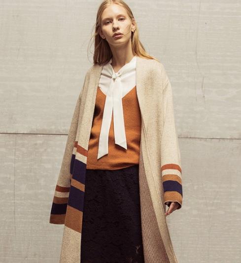 开春时髦出街 背心开衫更胜一筹（图）