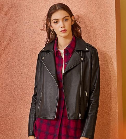 早春皮衣穿搭：时髦皮衣搭配让你气质出众（图）