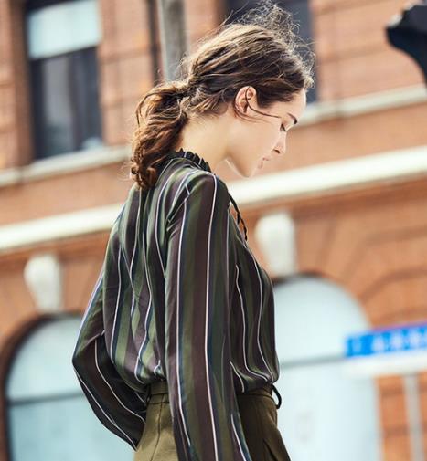 春季长袖衬衫搭配 5款衬衫居家上班两不误