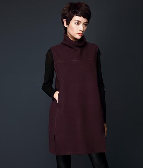 再普通的穿搭 有针织背心裙在都会变得时尚 再普通的穿搭 有针织背心裙在都会变得时尚