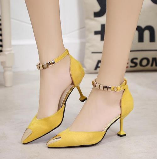 2018春夏最流行气质淑女百搭尖头单鞋（图）