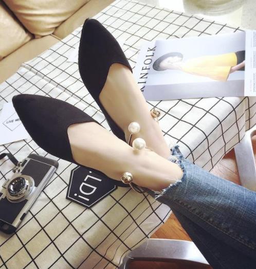 2018春夏最流行气质淑女百搭尖头单鞋（图）