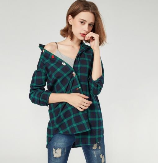 换季不知道怎么穿 就入一件这样的衬衫吧（图）