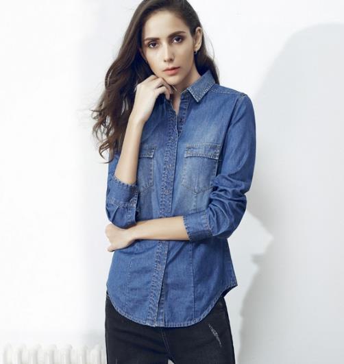 换季不知道怎么穿 就入一件这样的衬衫吧（图）