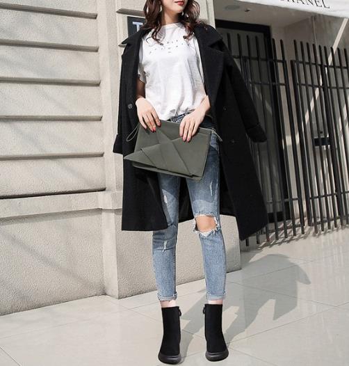 换季大促 好看百搭的加绒平底豆豆鞋推荐（图）