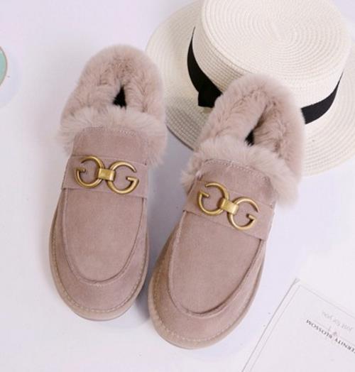 换季大促 好看百搭的加绒平底豆豆鞋推荐（图）