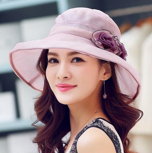 春夏防晒 来顶帽子凸造型吧（图）