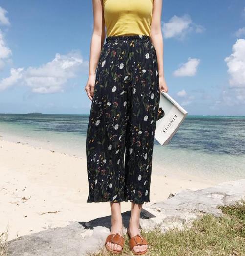 小个子腿又粗 今夏只选择显瘦洋气的阔腿裤