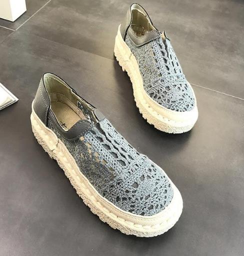 夏天想清爽舒适 就穿复古森女低帮鞋（图）