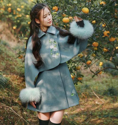 春季新款马甲大衣两件套推荐：优雅大气（图）