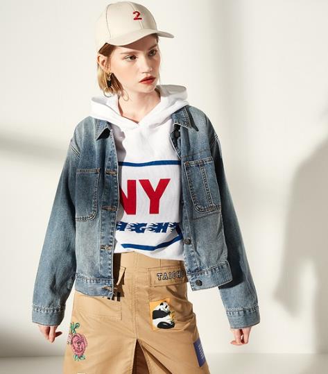 春暖花开怎么能少的了这样的牛仔外套搭配（图）