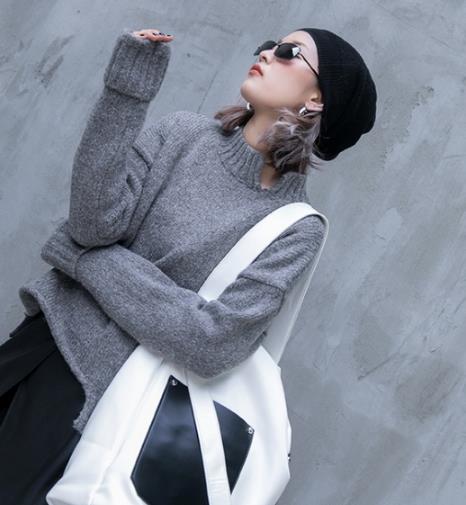 你值得拥有这样显高显瘦显格调的毛衣（图）