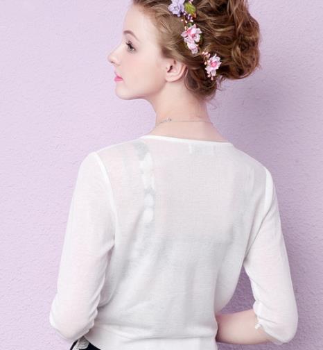 开衫搭配示范 春夏要美更要防晒（图）