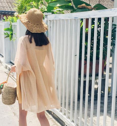 开衫搭配示范 春夏要美更要防晒（图）