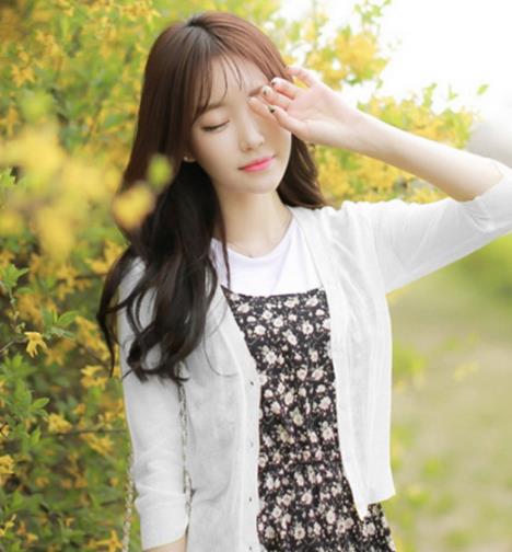 开衫搭配示范 春夏要美更要防晒（图）