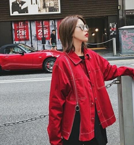 穿一件这样的港风外套凹造型 简直帅炸了（图）