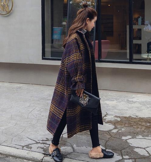 这样的格纹大衣还不值得拥有吗(图) 这样的格纹大衣还不值得拥有吗(图)