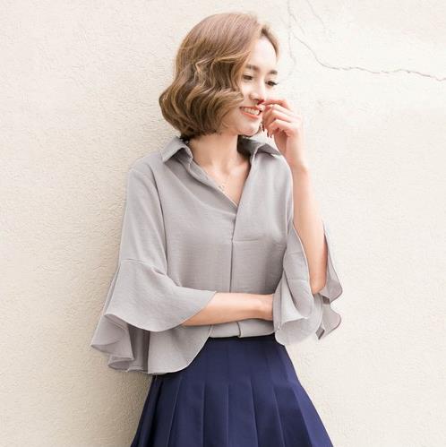 这样的衬衫是牛仔短裤的最佳搭档（图）