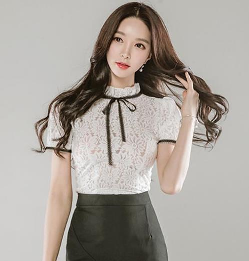 穿上这样的雪纺衫 一半优雅一半高贵（图）