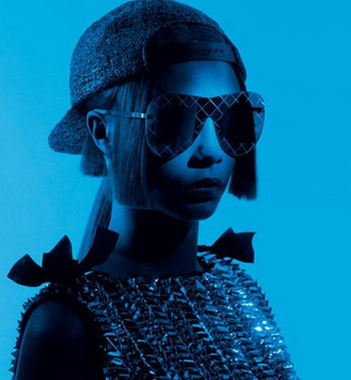 超模上演春夏眼镜大片 引领眼镜时尚潮流