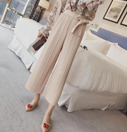 矮个子穿九分阔腿裤最显高 比裙子更美（图）