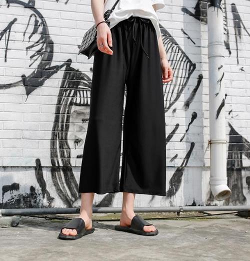 矮个子穿九分阔腿裤最显高 比裙子更美（图）