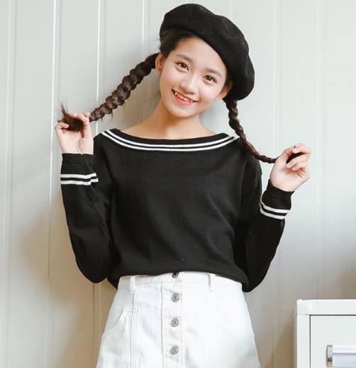 早春衣柜里一定要有时尚显瘦的长袖T恤（图）