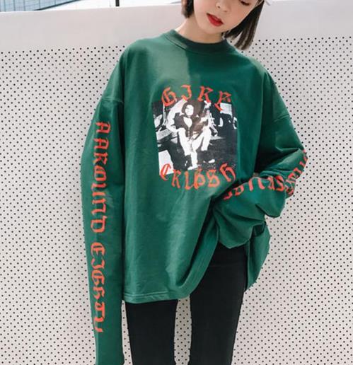 早春衣柜里一定要有时尚显瘦的长袖T恤（图）